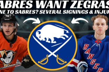 NHL Trade Rumours - Sabres Want Zegras? Kane to Sabres? Jets, Signings & Injury Updates