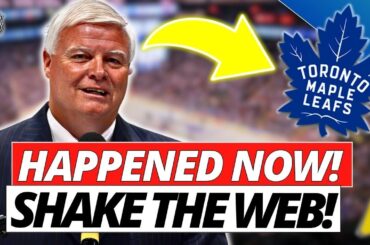 SHOOK THE NATION! EXCLUSIVE NEWS! TORONTO MAPLE LEAFS NEWS TODAY! NHL NEWS NOW!