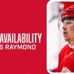 Lucas Raymond Detroit Red Wings Training Camp