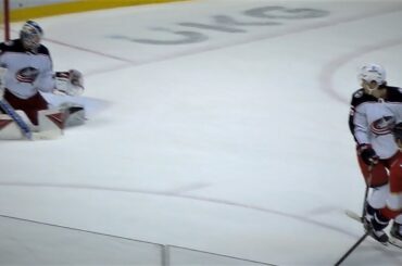 Elvis Merzlikins Gets The Hook After Giving Up 4 Goals On 15 Shots As Verhaeghe Pots His 2nd