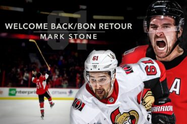 Welcome back, Mark Stone!
