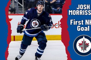 Josh Morrissey #44 (Winnipeg Jets) first NHL goal Nov 15, 2016 (Classic NHL)