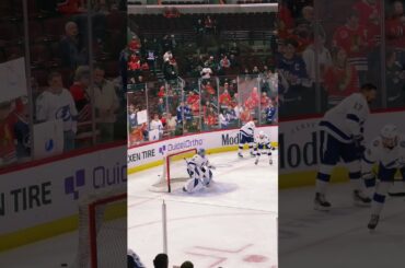 Vasilevskiy Andrei NHL | Warm up | Lightning vs Blackhawks #василевский #vasilevskiy #nhl #нхл