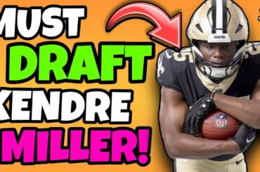 Kendre Miller is FREE & Can WIN Leagues | Best Sleepers | New Orleans Saints | Fantasy Football 2023
