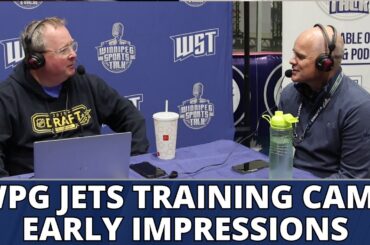 Winnipeg Jets Training Camp Early Impressions - Hellebuyck & Scheifele speak to media