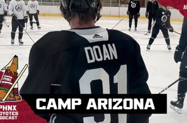 Catch up with Doan, Geekie and Lamoureux at Day 2 of Arizona Coyotes training camp in Scottsdale
