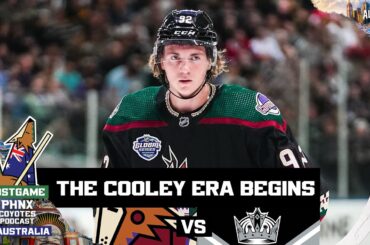 Logan Cooley steals the show in Arizona Coyotes' preseason win in Melbourne