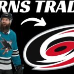 NHL Trade - San Jose Trades Brent Burns to Carolina