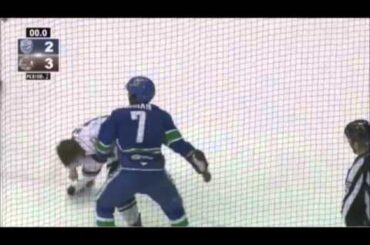 Jordan Subban vs Nathan Walker Jan 10, 2016