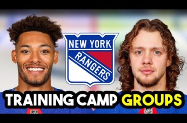 New York Rangers Training Camp Groups Breakdown!