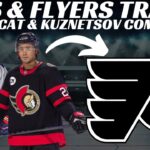 NHL Trade Rumours - Sens & Flyers Trade? Debrincat & Kuznetsov Comments Draw Attention + More