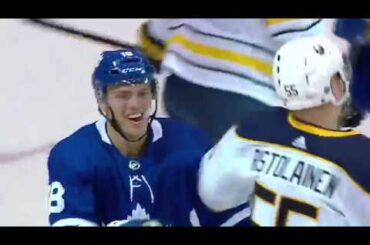 Andreas Johnsson scores his 2nd NHL Goal! 4/2/2018 (Buffalo Sabres at Toronto Maple Leafs)