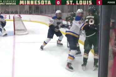 Michael Buchinger in prospect tournament against Minnesota and Chicago