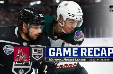 Global Series Melbourne | Coyotes vs. Kings | NHL Highlights 2023