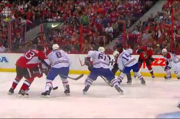 #33 Jakob Silfverberg Goal (Montreal Canadiens vs Ottawa Senators Playoffs May 5, 2013) NHL HD