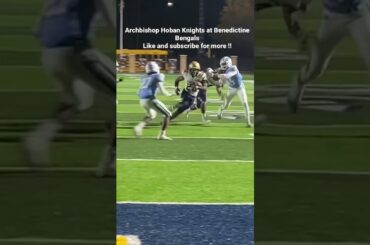 This td run by Caleb Jones puts Hoban up 41-0 !! 😳 #fridaynightlights #highschoolfootball #ohio