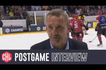 Postgame Interviews: Pinguins Bremerhaven - Växjö Lakers