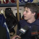 Marner & Martin's girlfriends put kibosh on their costume idea