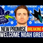 🏒💥 NOAH GREGOR: The Leafs' New Promise! Is He The Key To Glory? TORONTO MAPLE LEAFS NEWS