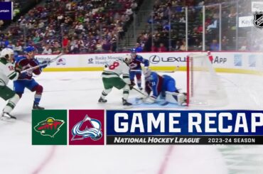 Wild @ Avalanche 9/24 | NHL Highlights 2023