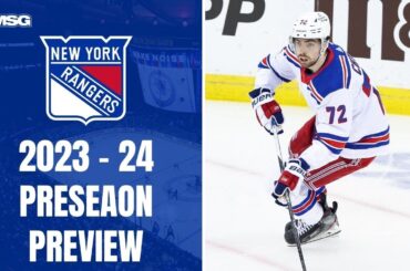 NY Rangers 2023 - 24 Preseason Preview | New York Rangers