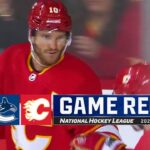 Canucks @ Flames 9/24 | NHL Highlights
