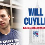 New York Rangers: Will Cuylle Postgame Media Availability | September 24, 2023