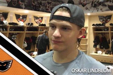 2017.10.28 Oskar Lindblom Post-Game
