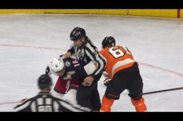 Justin Braun And Max Domi Roughing Penalty