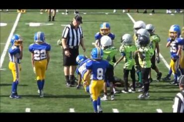 Westchester Jets Football Mighty Mites season Opener vs Eastchester
