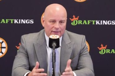 Jim Montgomery REACTS to Bruins 3-0 win over Rangers