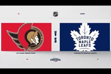 NHL Pre-Season Highlights | Senators vs. Maple Leafs - September 25, 2023