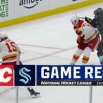 Flames @ Kraken 9/25 | NHL Highlights