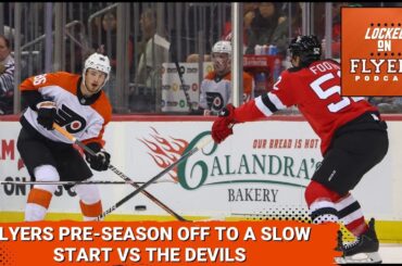Philadelphia Flyers struggle vs NJ Devils in Preseason Action