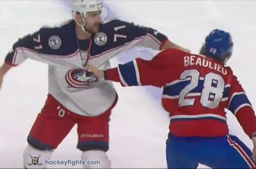 Nick Foligno vs Nathan Beaulieu Dec 1, 2015
