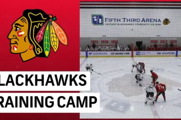 WATCH: Blackhawks hold scrimmage at Fifth-Third Arena