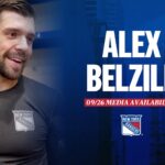 New York Rangers: Alex Belzile Media Availability | September 26, 2023