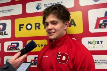 OHLAS | Matej Blümel po utkání 41. kola proti Rytířům Kladno