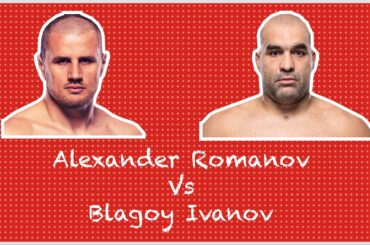 Alexander Romanov Has His Back Against The Walla Against Blagoy Ivanov At
