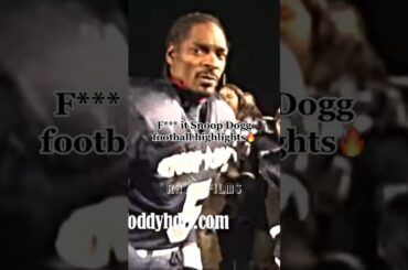 Snoop Dogg football highlights⁉️#shorts #snoopdogg