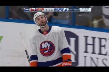 Jan Rutta scores the FIRST GOAL FROM A DEFENSEMEN for Tampa Bay in this playoffs...