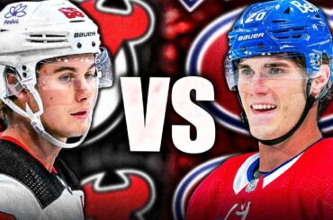JURAJ SLAFKOVSKY VS JACK HUGHES… Habs Forward SPEAKS OUT (Montreal Canadiens, New Jersey Devils) NHL