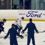 Ryan Reaves - Max Domi training camp 2023