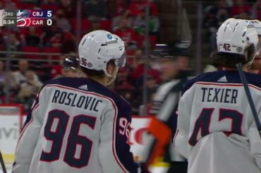 Jack Roslovic 6-0 Goal vs. Hurricanes (Jan. 13, 2022)