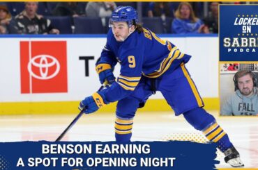 Zach Benson should play opening night for the Sabres