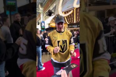 GOLDEN KNIGHTS PLAYERS JAKE LESCHYSHYN and WILLIAM KARLSSON  AUTOGRAPH FOR FANS AT THE 2023 FAN FEST
