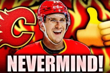 Yeah, I'm Praising The Calgary Flames… (Mikael Backlund RE-SIGNED! FANTASTIC MOVE) NHL News Today
