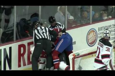 Michael McCarron vs Andrew MacWilliam Oct 15, 2016