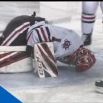 Niagara IceDogs Goalie Tucker Tynan Suffers Gruesome Injury