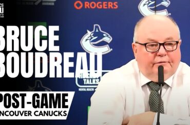 Bruce Boudreau Reacts to Spencer Martin's "Really Impressive" Journey to Canucks & Panthers Loss